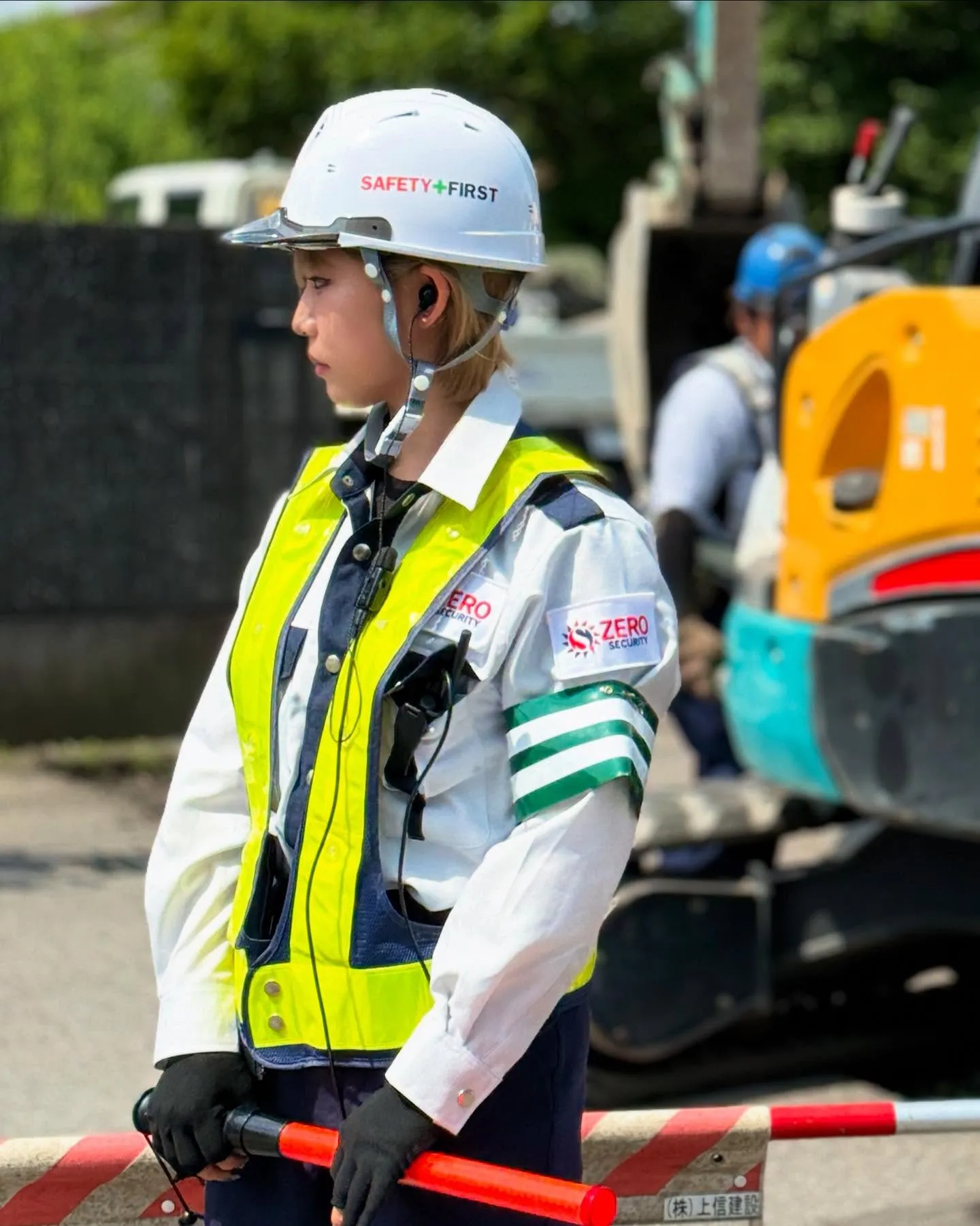 【女性警備スタッフが活躍中】