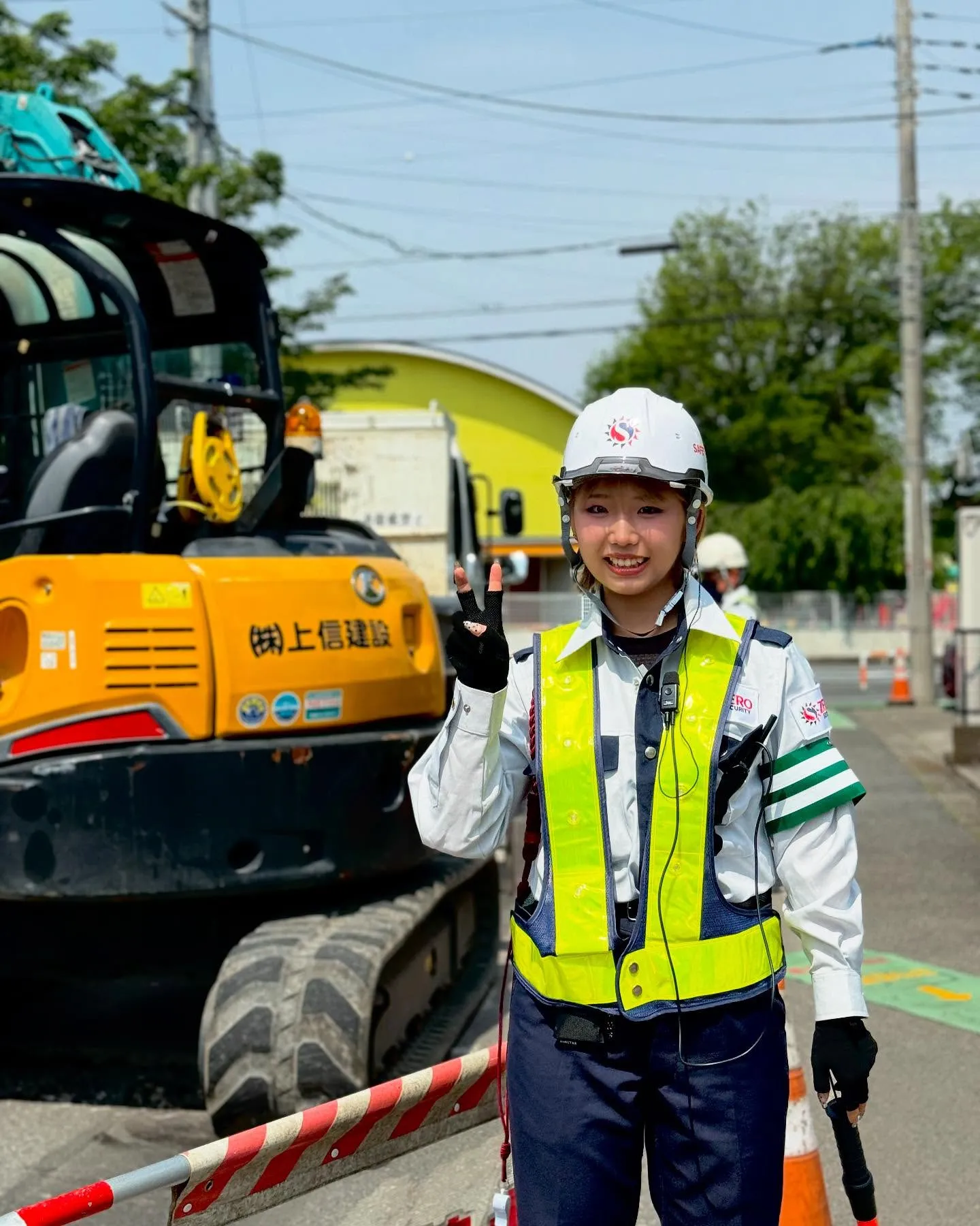 【女性警備スタッフが活躍中】