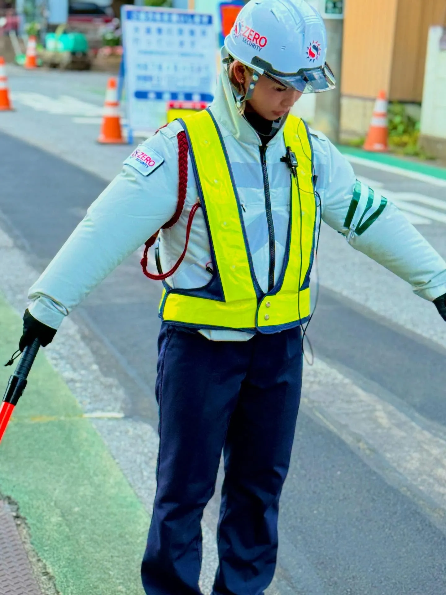 【ZERO Securityの特製空調服】