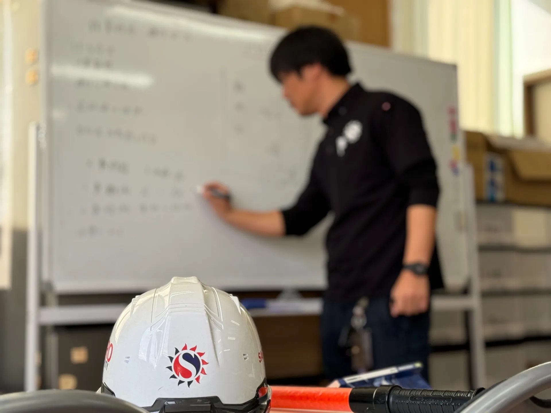 若手アルバイトスタッフ入社→新任研修2日目