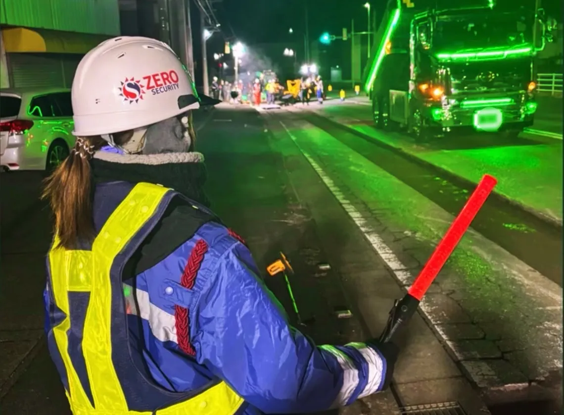 🌙夜間警備の現場🌙